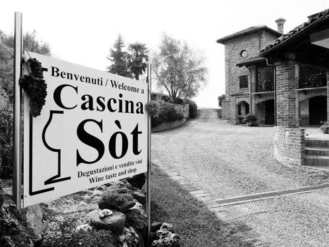 The italian cellar of Cascina Sot